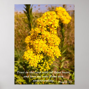 Proverbs 3:5 Bijbel poster