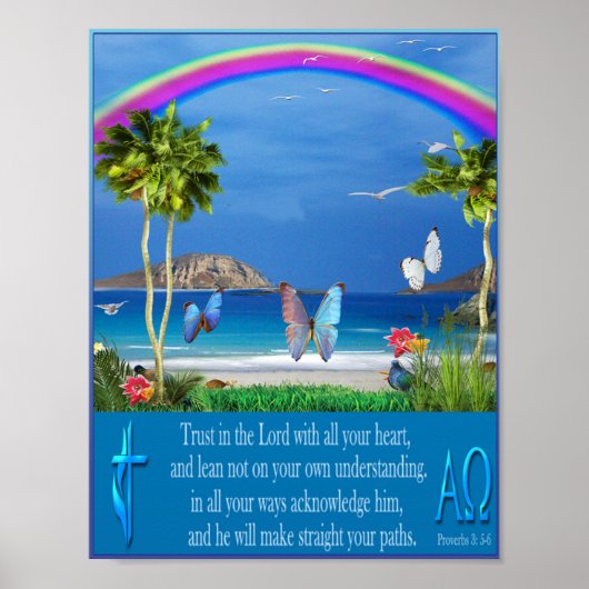 Proverbs 3:5 poster (Voorkant)