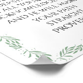 Proverbs 3:5 Poster (Hoek)