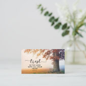 Proverbs 3:5 Vertrouwen in de Heer met al je hart Visitekaartje (Staand voorkant)