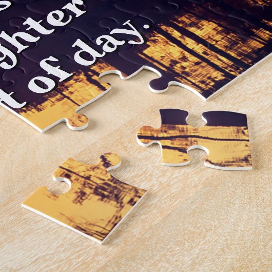 Proverbs 4:18 Pad van de Righteous Bible Verse Legpuzzel (Zijkant)