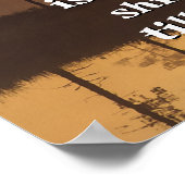 Proverbs 4:18 Pad van de Righteous Bible Verse Poster (Hoek)