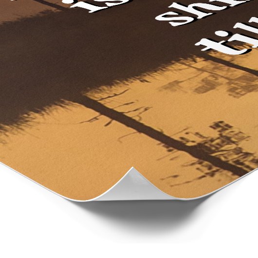 Proverbs 4:18 Pad van de Righteous Bible Verse Poster (Hoek)