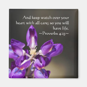 Proverbs 4:23 magneet