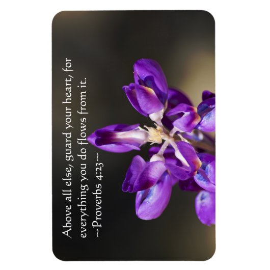 Proverbs 4:23 magneet (Verticaal)