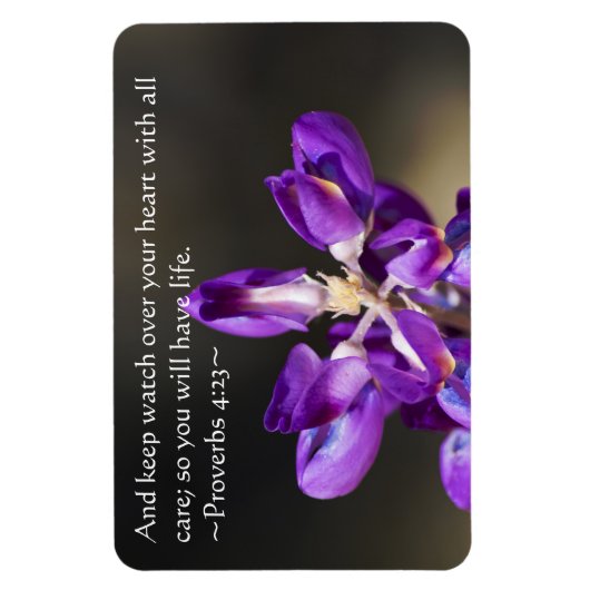 Proverbs 4:23 magneet (Verticaal)