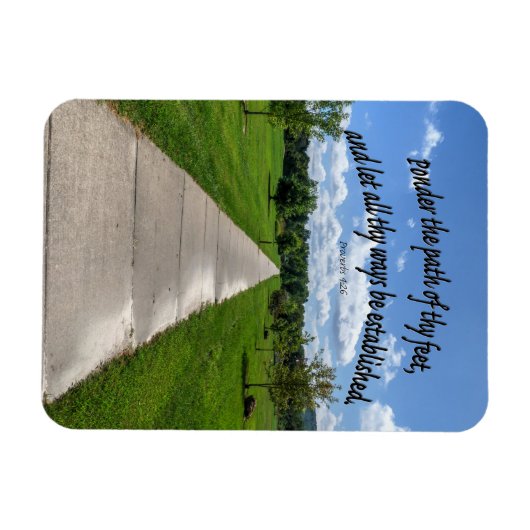 Proverbs 4:26 magneet (Horizontaal)