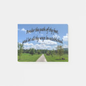 Proverbs 4:26 post-it® notes (Voorkant)