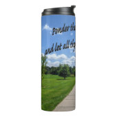 Proverbs 4:26 thermosbeker (Gedraaid links)