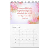 Proverbs Bijbel Verses Collectie Wall Agenda Kalender (Feb 2027)