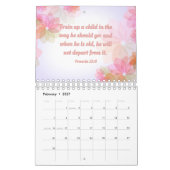Proverbs Bijbel Verses Collectie Wall Agenda Kalender (Feb 2027)