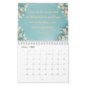 Proverbs Bijbel Verses Collectie Wall Agenda Kalender (Jan 2026)