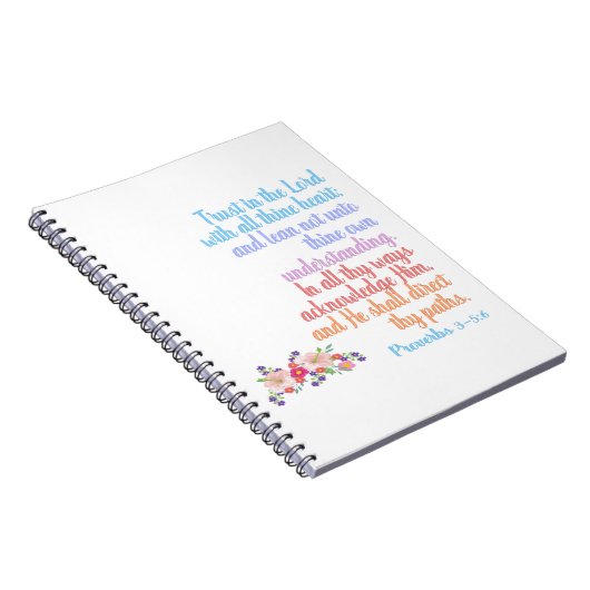 Proverbs Bijbelversie Notitieboek (Rechterzijde)