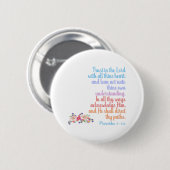 Proverbs Bijbelversie Ronde Button 5,7 Cm (Voorkant /achterkant)