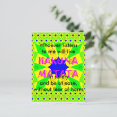 Proverbs nieuwste Hakuna Matata prachtig verbluffe Briefkaart (Staand voorkant)