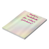 proverbs notitieblok (Linkerzijde)