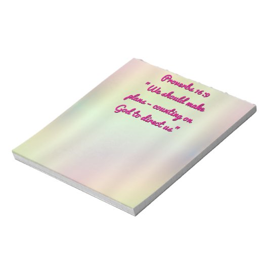 proverbs notitieblok (Linkerzijde)