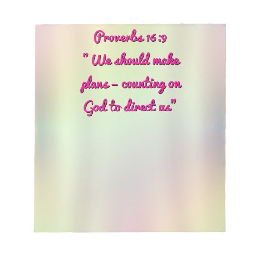 proverbs notitieblok (Voorkant)