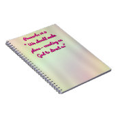 proverbs notitieboek (Rechterzijde)