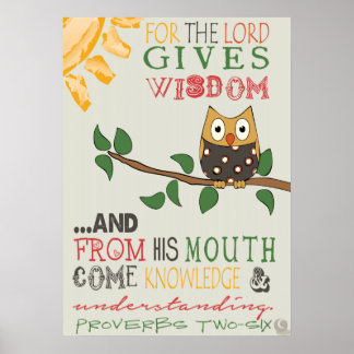 Proverbs Poster 2:6