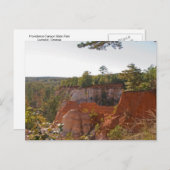 Providence Canyon Briefkaart (Voorkant / Achterkant)