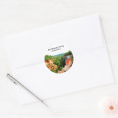 PROVIDENCE CANYON - Lumpkin, Georgia Ronde Sticker (Envelop)