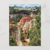 Providence Canyon State Park, Georgia Briefkaart (Voorkant)