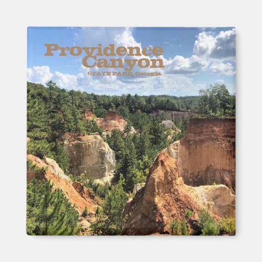Providence Canyon State Park, Georgia Magneet (Voorkant)