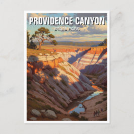 Providence Canyon State Park Georgia Reizen Briefkaart