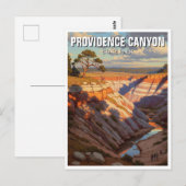 Providence Canyon State Park Georgia Reizen Briefkaart (Voorkant / Achterkant)