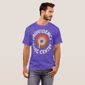 Providence Civic Center Retro jaren 1970 Rhode Isl T-shirt (Voorkant volledig)