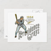 Providence Grays Briefkaart (Voorkant / Achterkant)