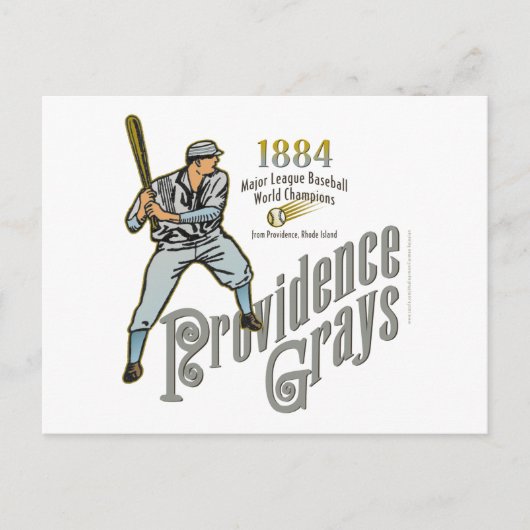 Providence Grays Briefkaart (Voorkant)