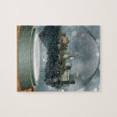 Providence Island Snow Wereldbol Legpuzzel (Horizontaal)