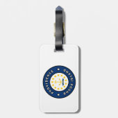 Providence Rhode Island Bagagelabel (Achterkant verticaal)