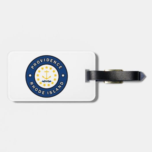 Providence Rhode Island Bagagelabel (Achterkant horizontaal)