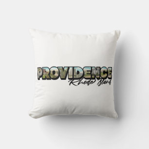 Providence Rhode Island Big Letter T-Shirt Kussen