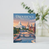 Providence, Rhode Island Briefkaart (Staand voorkant)