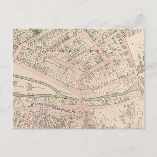 Providence Rhode Island Briefkaart (Voorkant)