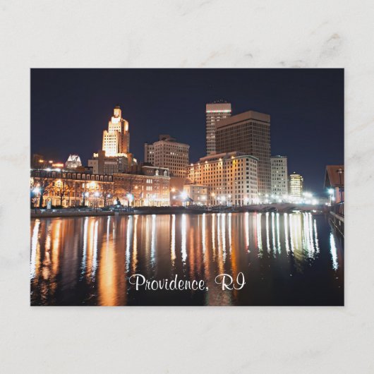 Providence Rhode Island Briefkaart (Voorkant)