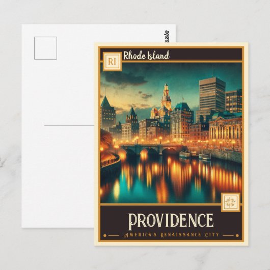 Providence, Rhode Island |  Briefkaart (Voorkant / Achterkant)