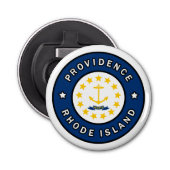 Providence Rhode Island Button Flesopener (Voorkant)