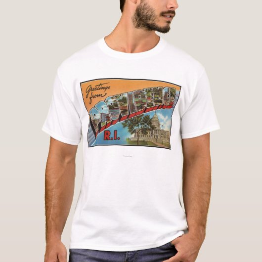 Providence, Rhode Island (Capital Building) T-shirt (Voorkant)