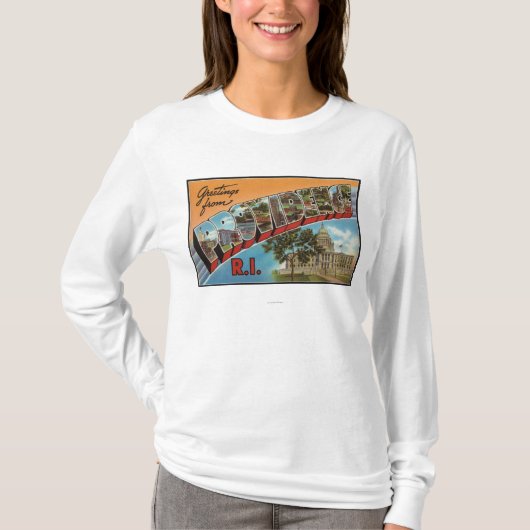 Providence, Rhode Island (Capital Building) T-shirt (Voorkant)