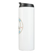 Providence Rhode Island koloniaal Thermosbeker (Geroteerd rechts)