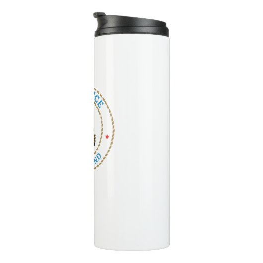 Providence Rhode Island koloniaal Thermosbeker (Geroteerd rechts)