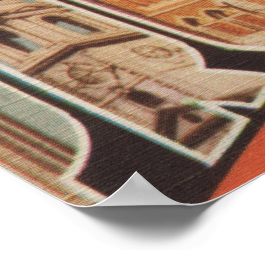 Providence, Rhode Island - Large Letter Scenes 2 Poster (Hoek)