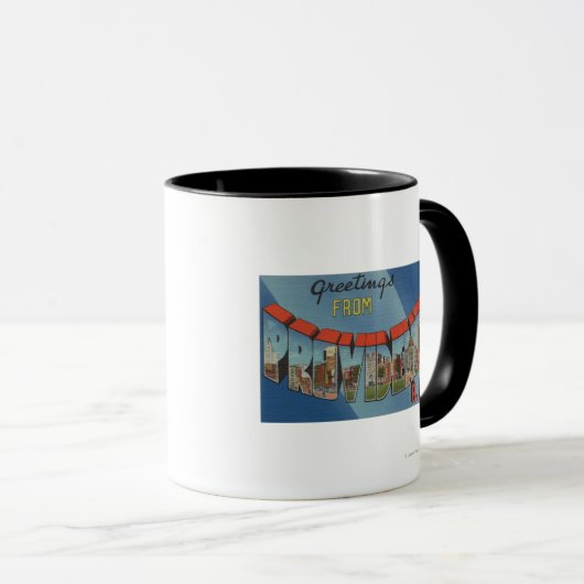 Providence, Rhode Island - Large Letter Scenes Mok (Voorkant rechts)