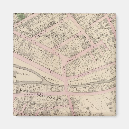 Providence Rhode Island Magneet (Voorkant)