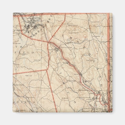 Providence, Rhode Island Magneet (Voorkant)